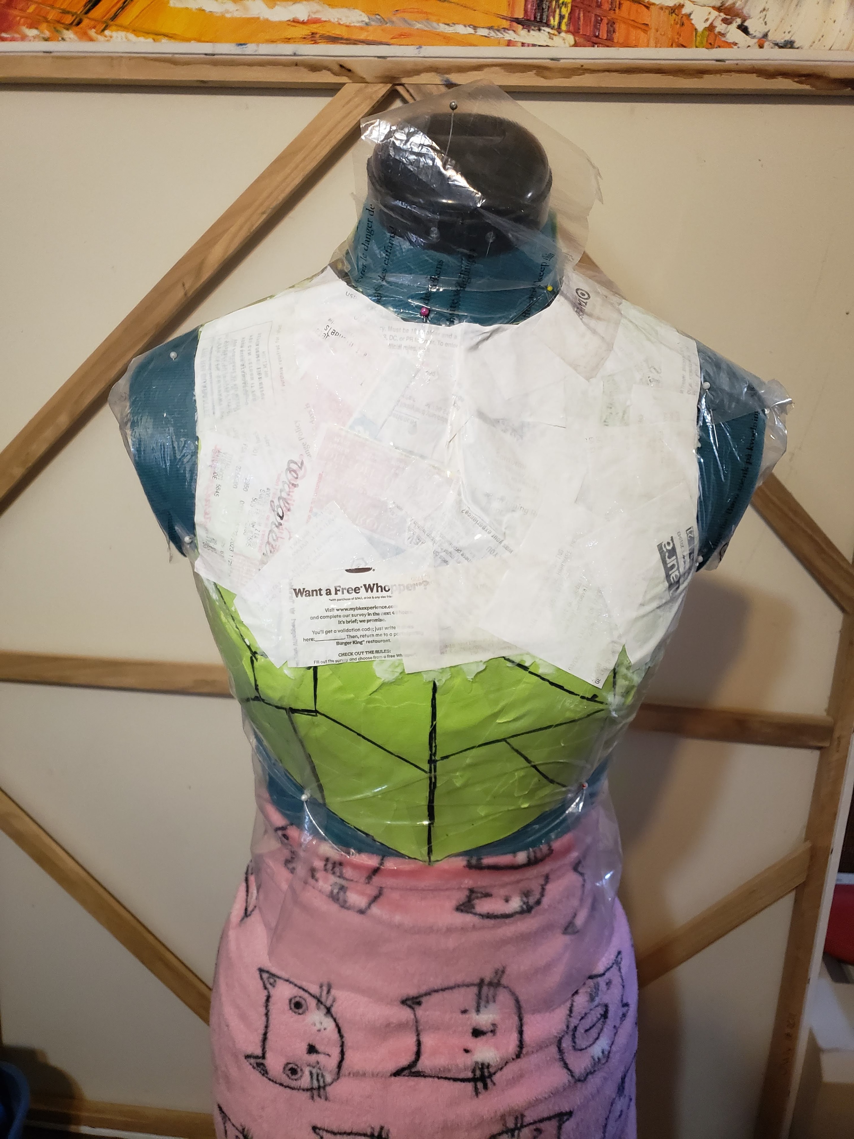 Bodice creation detail