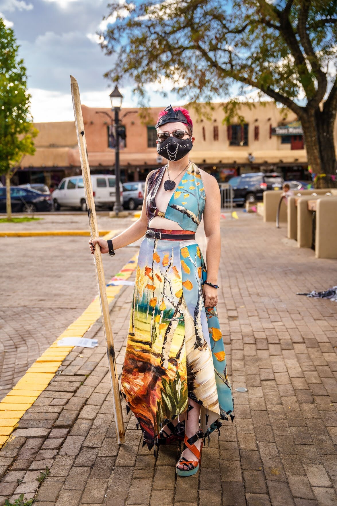 Splintered Aspens recycled fashion garment